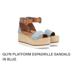 NWT See by Chloe | ♥️ Glyn Platform Espadrille Sandal
